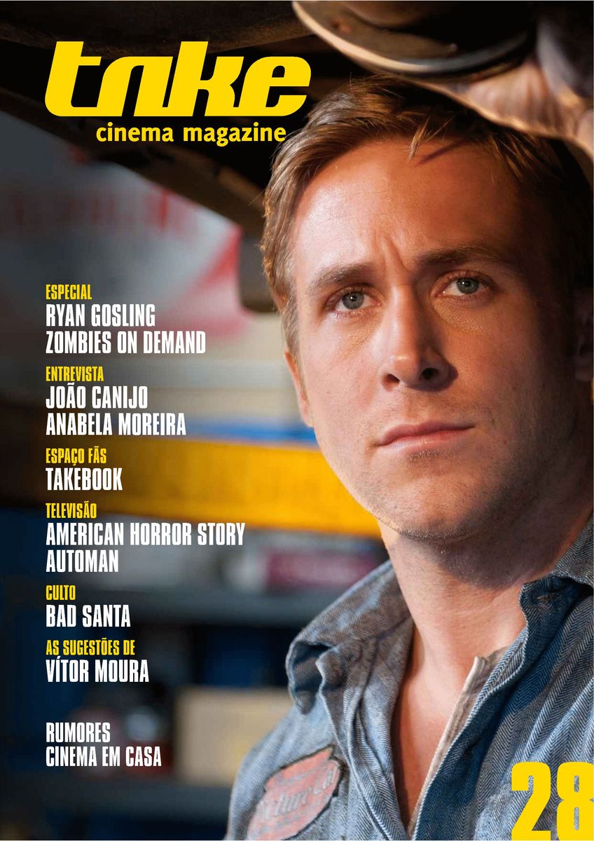 TAKE (Portugal) magazine side cover Issue 28 January/February 2012