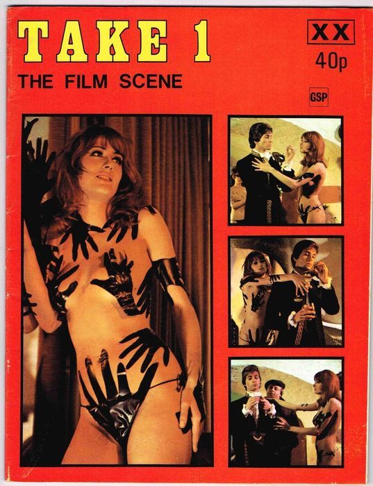 TAKE 1 magazine side cover Issue 1  1971