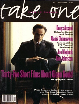 TAKE ONE (Toronto) magazine side cover Issue 4 January 1994