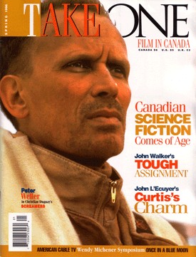 TAKE ONE (Toronto) magazine side cover Issue 11 March 1996