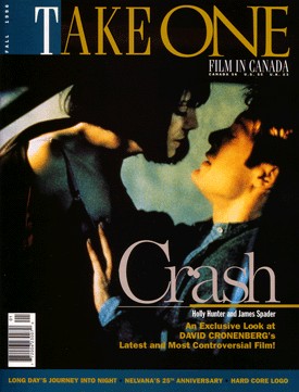 TAKE ONE (Toronto) magazine side cover Issue 13 September 1996