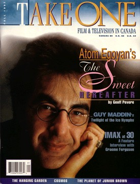 TAKE ONE (Toronto) magazine side cover Issue 17 September 1997