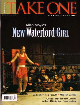 TAKE ONE (Toronto) magazine side cover Issue 27 March 2000