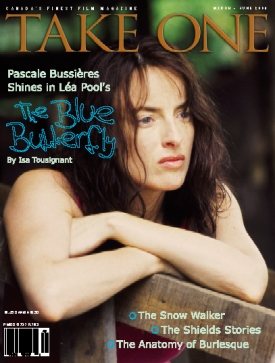 TAKE ONE (Toronto) magazine side cover Issue 45 March 2004