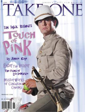 TAKE ONE (Toronto) magazine side cover Issue 46 June 2004