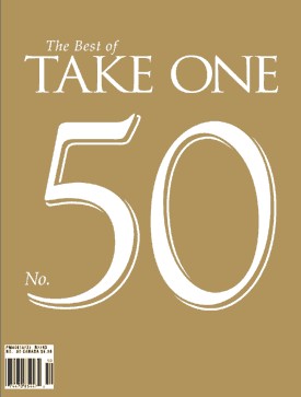 TAKE ONE (Toronto) magazine side cover Issue 50 June 2005