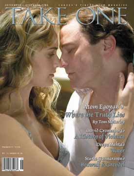TAKE ONE (Toronto) magazine side cover Issue 51 September 2005