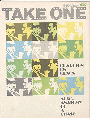 TAKE ONE (Montreal) magazine side cover Issue 30  Vol 3 # 6 October 1972