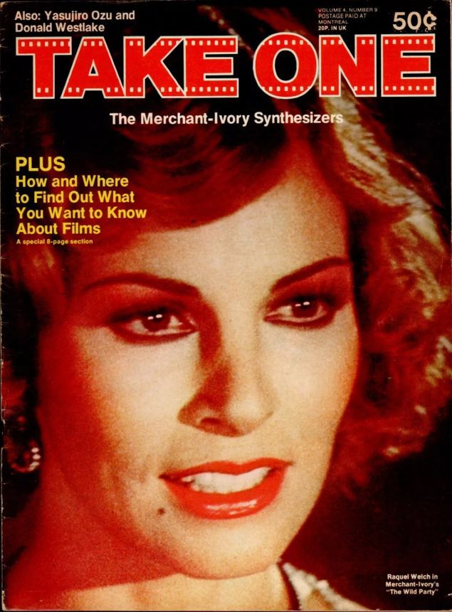 TAKE ONE (Montreal) magazine side cover Issue 45  Vol 4 # 9 May 1975