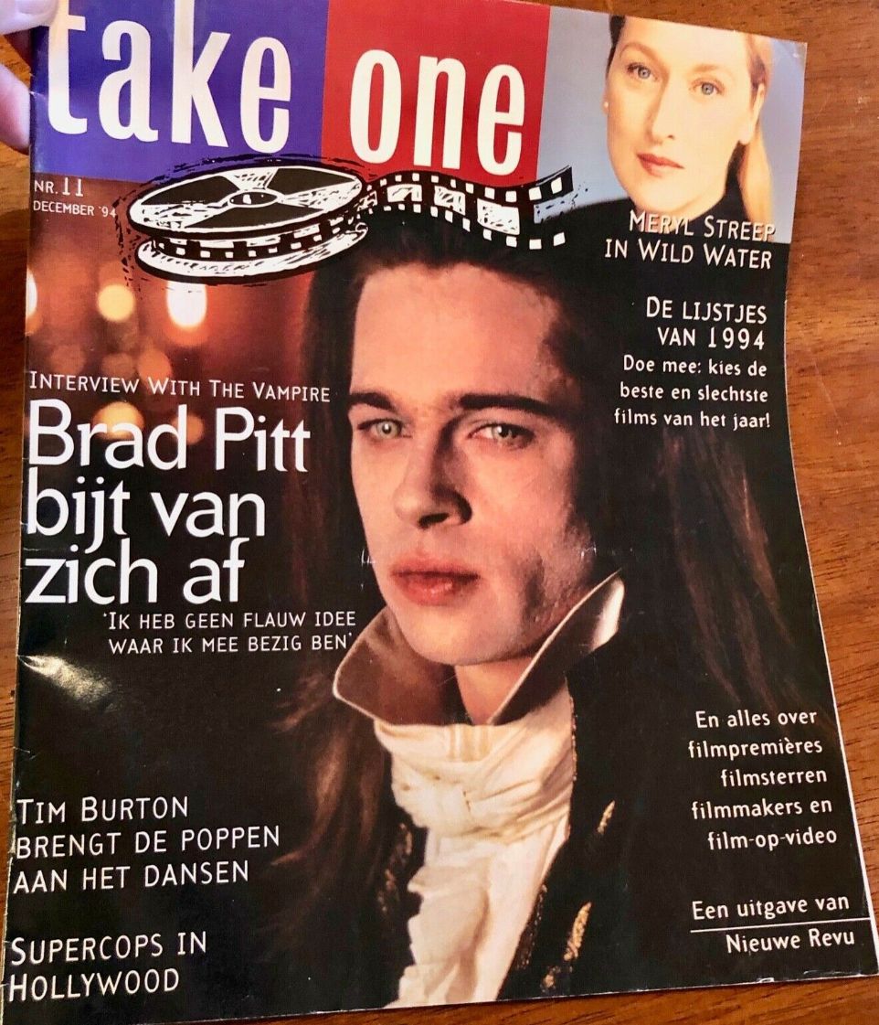 VIDEO TAKE/FILM TAKE ONE magazine side cover Issue 11  December 1994