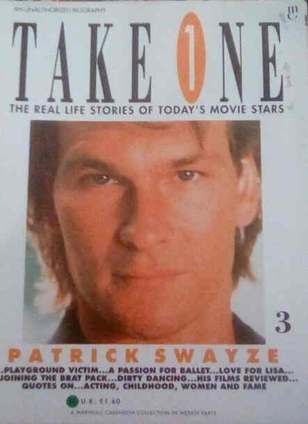 TAKE ONE (MARSHALL CAVENDISH) magazine side cover Issue 3   1990