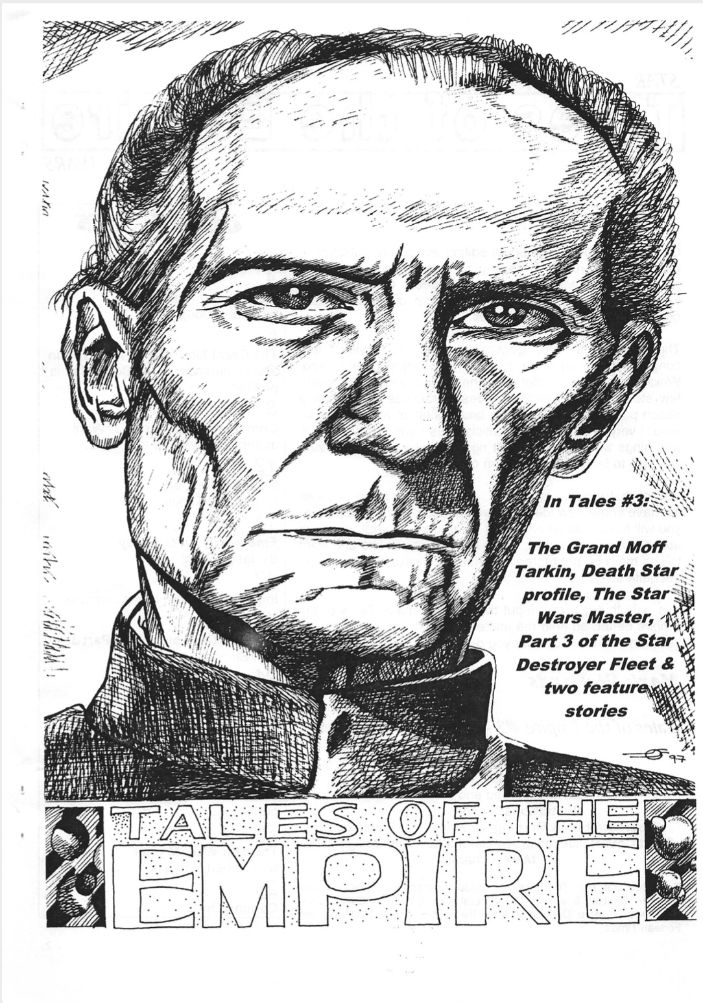TALES OF THE EMPIRE magazine side cover Issue 3  July 1998