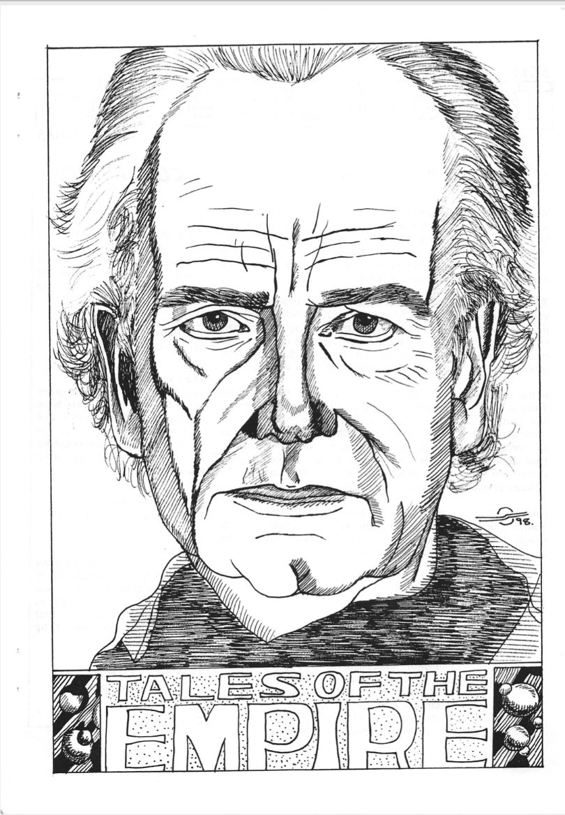 TALES OF THE EMPIRE magazine side cover  Special   1998