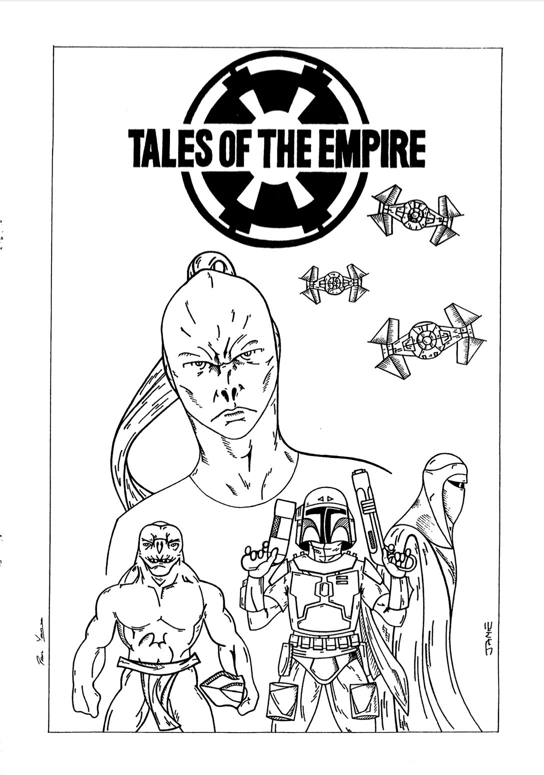 TALES OF THE EMPIRE magazine side cover Issue 12  February 2000
