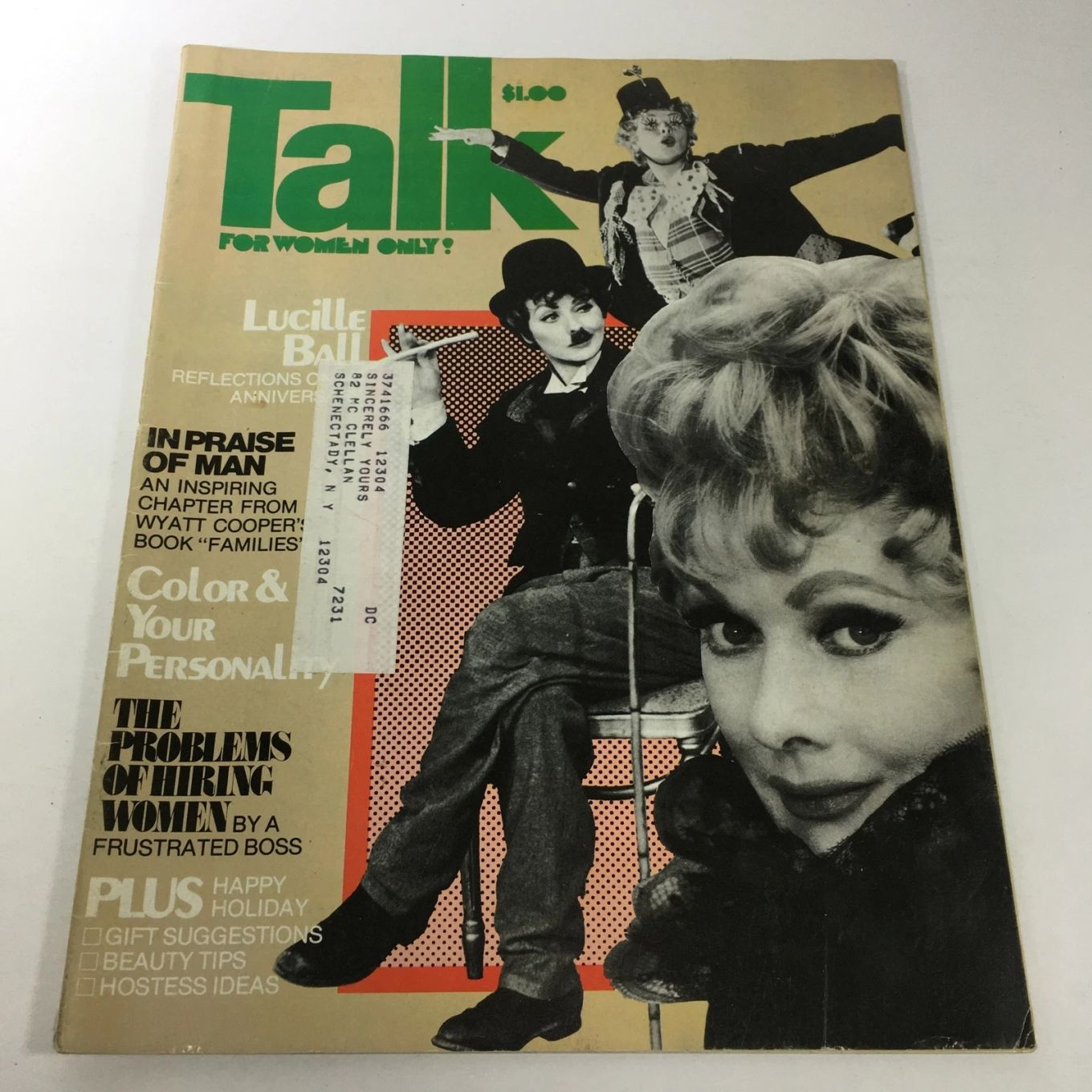 TALK FOR WOMEN ONLY magazine side cover  January 1977