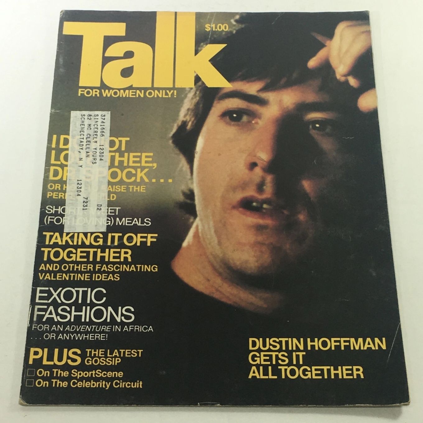 TALK FOR WOMEN ONLY magazine side cover  February 1977
