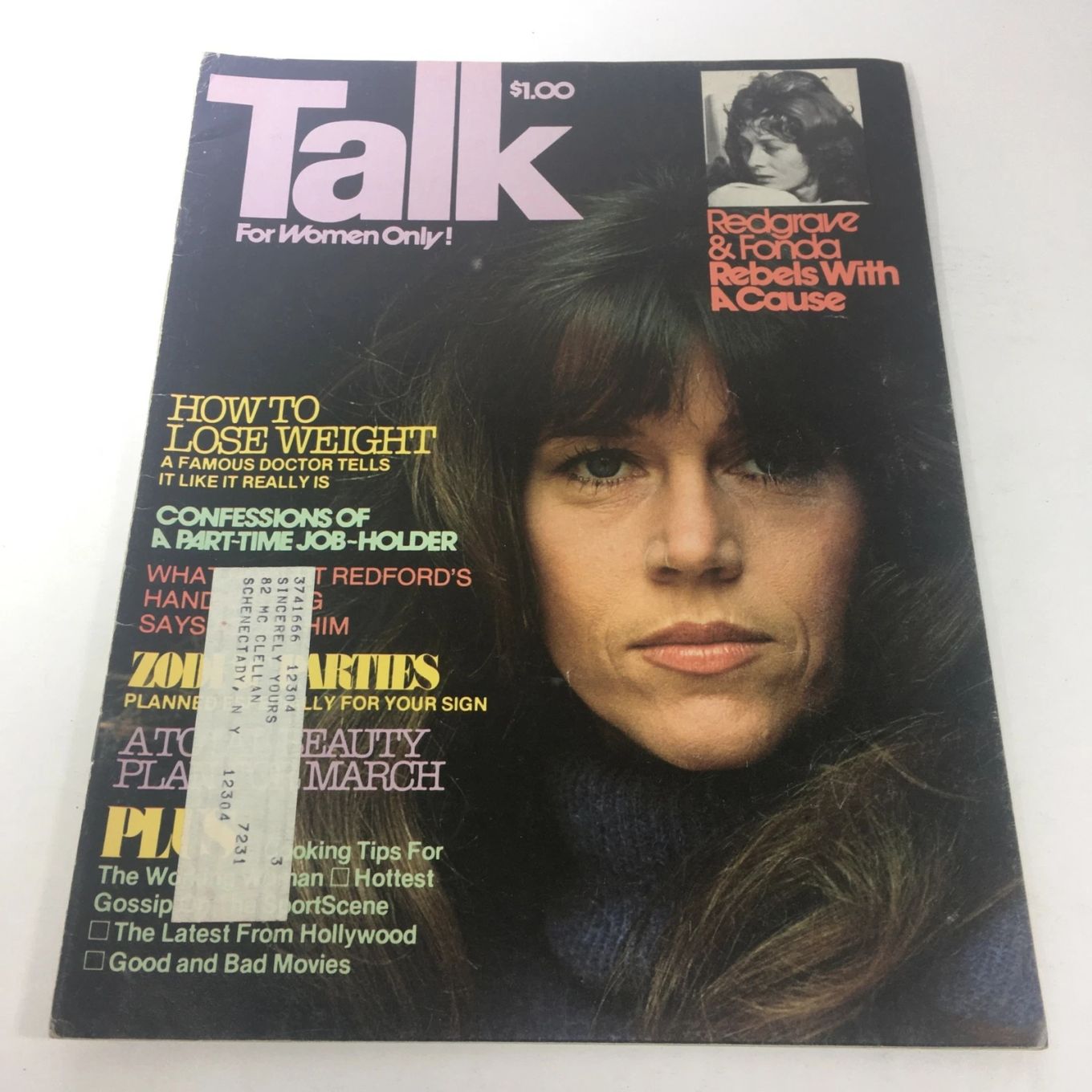TALK FOR WOMEN ONLY magazine side cover  March 1977