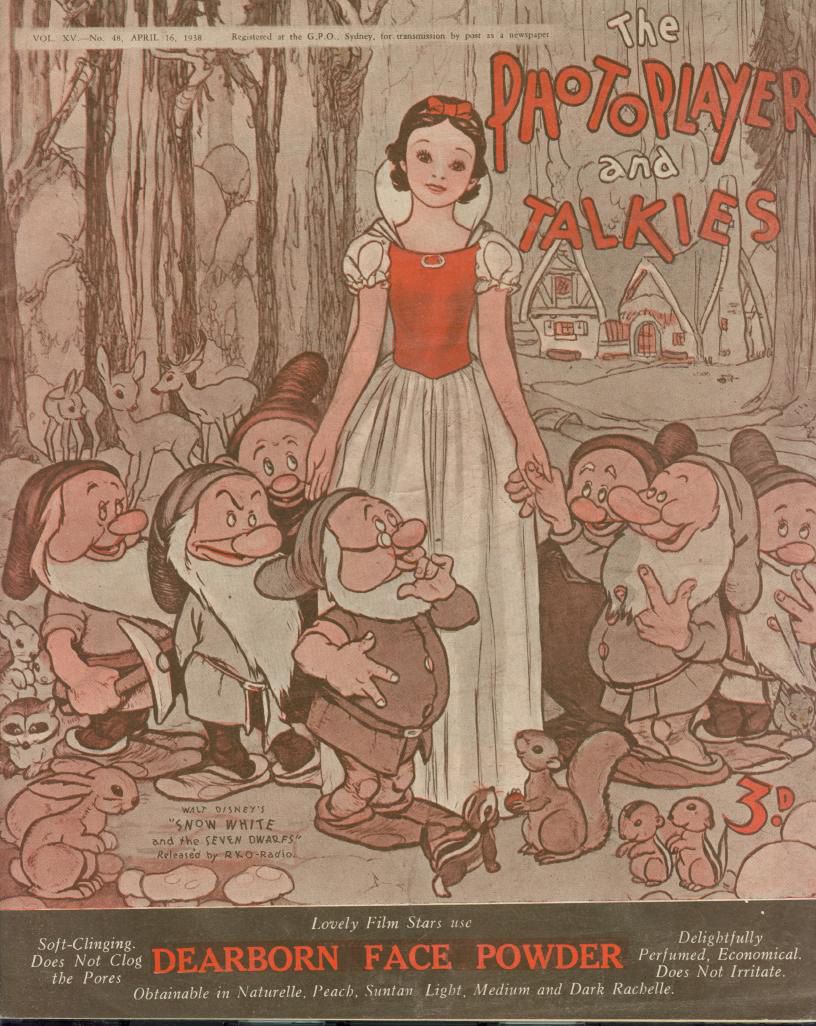 PHOTOPLAYER | THE magazine side cover  Vol 15 No 48 16 April 1938