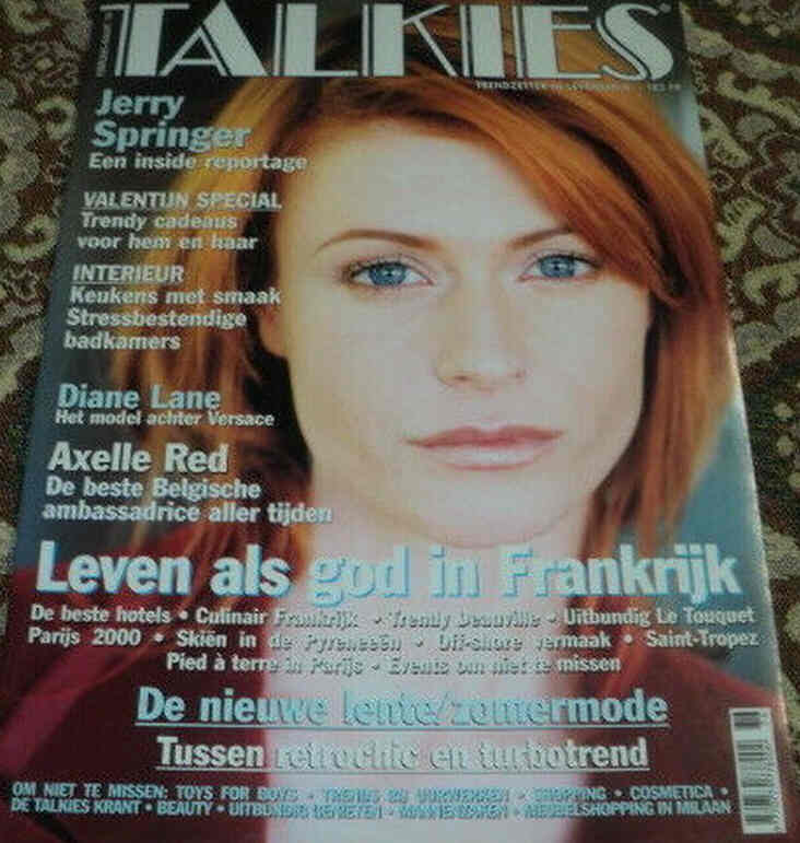 TALKIES LE MAGAZINE magazine side cover   1999