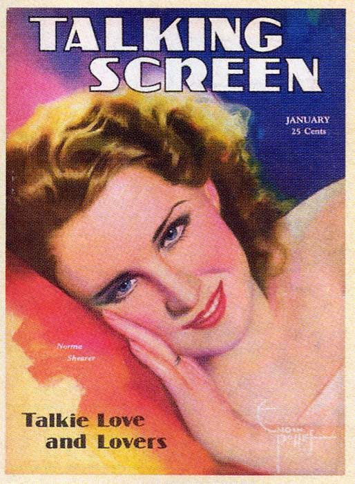 TALKING SCREEN magazine side cover Issue 1 January 1930