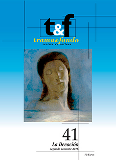 TRAMA Y FONDO magazine side cover Issue 41  2017