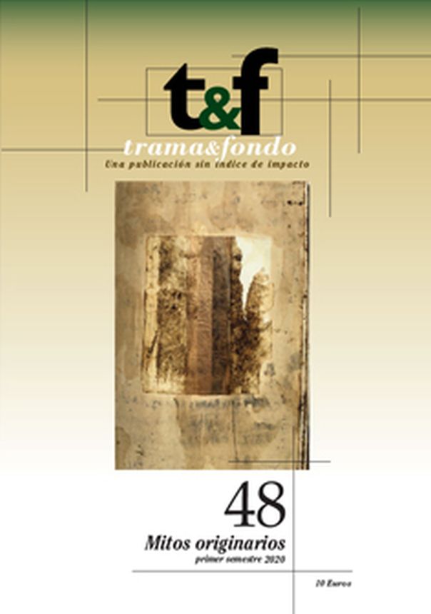 TRAMA Y FONDO magazine side cover Issue 48   2020