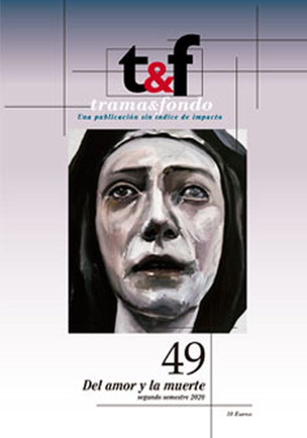 TRAMA Y FONDO magazine side cover Issue 49   2021