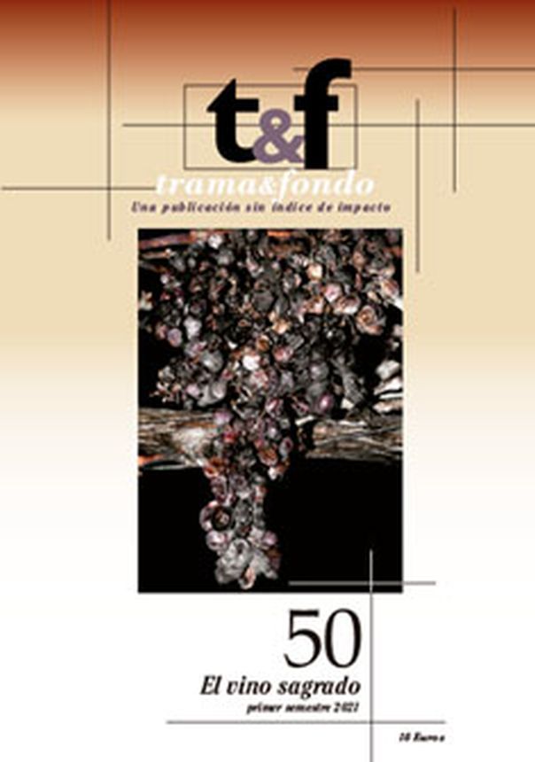 TRAMA Y FONDO magazine side cover Issue 50   2021