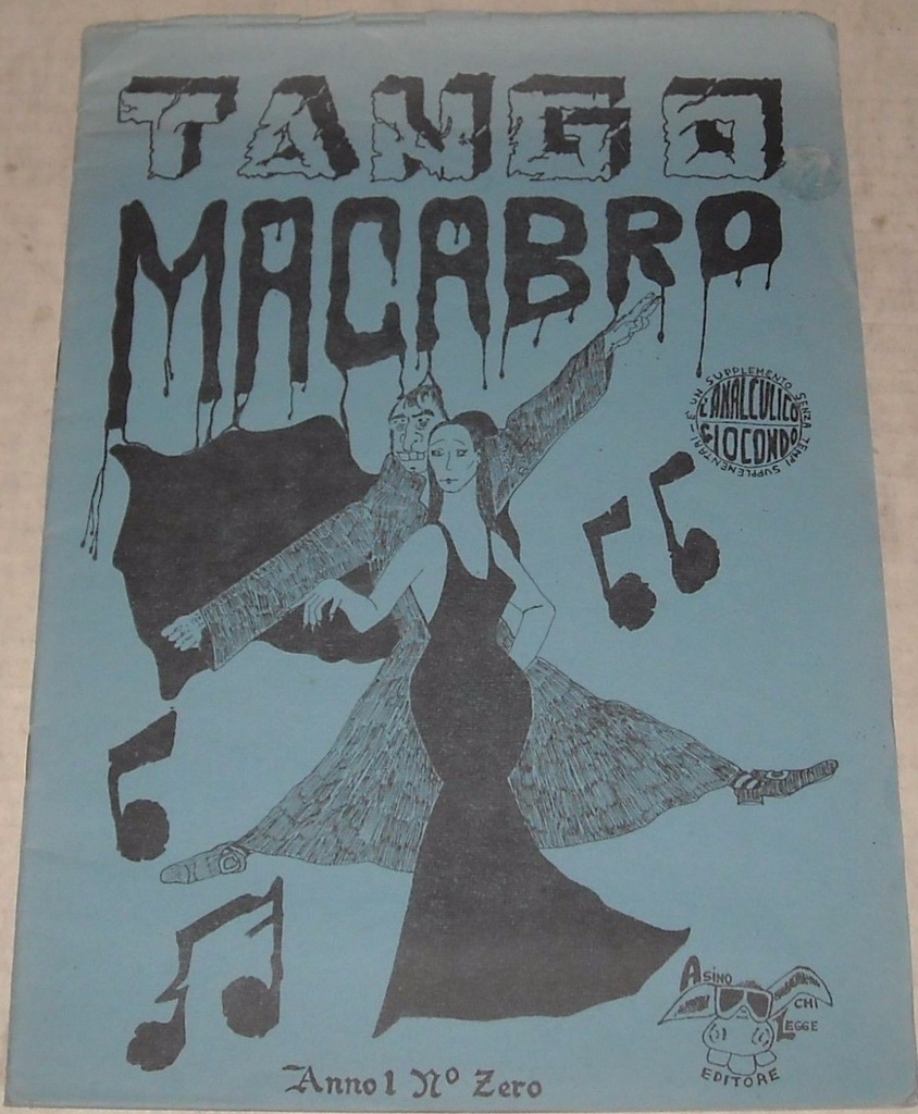 TANGO MACABRO magazine side cover  1979