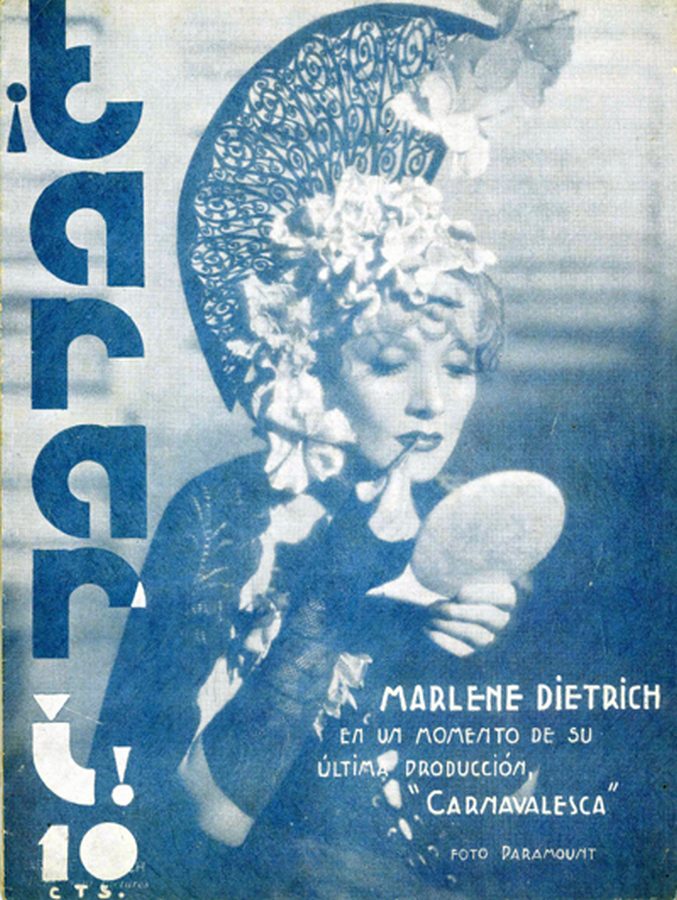 TARARI magazine side cover Issue 164  1935