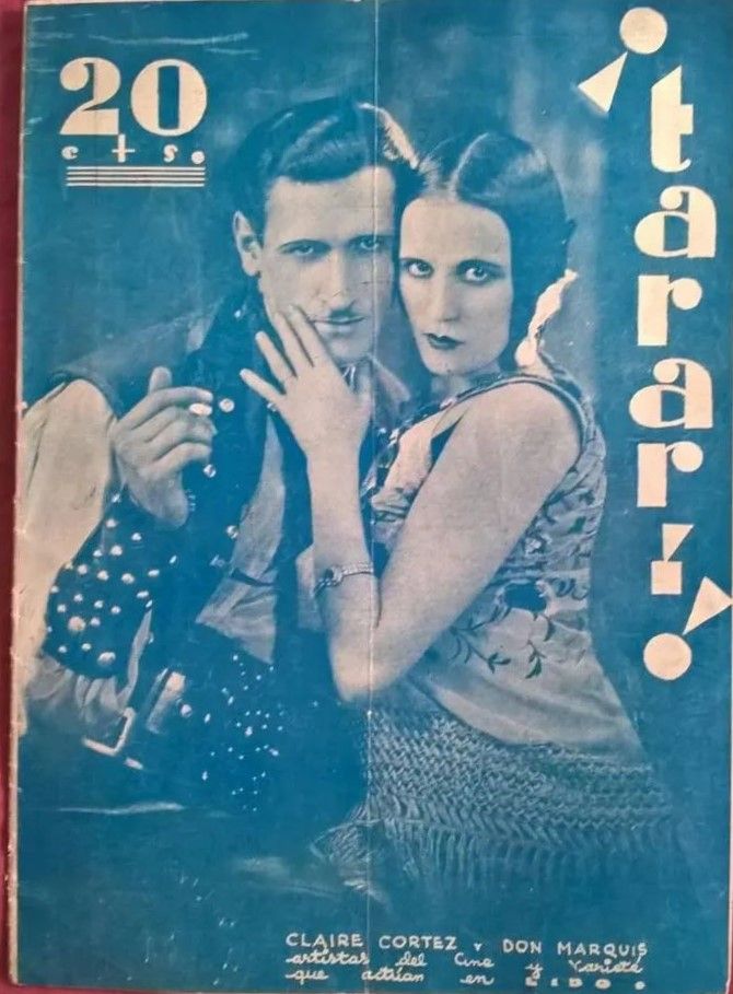 TARARI magazine side cover Issue 44   1931