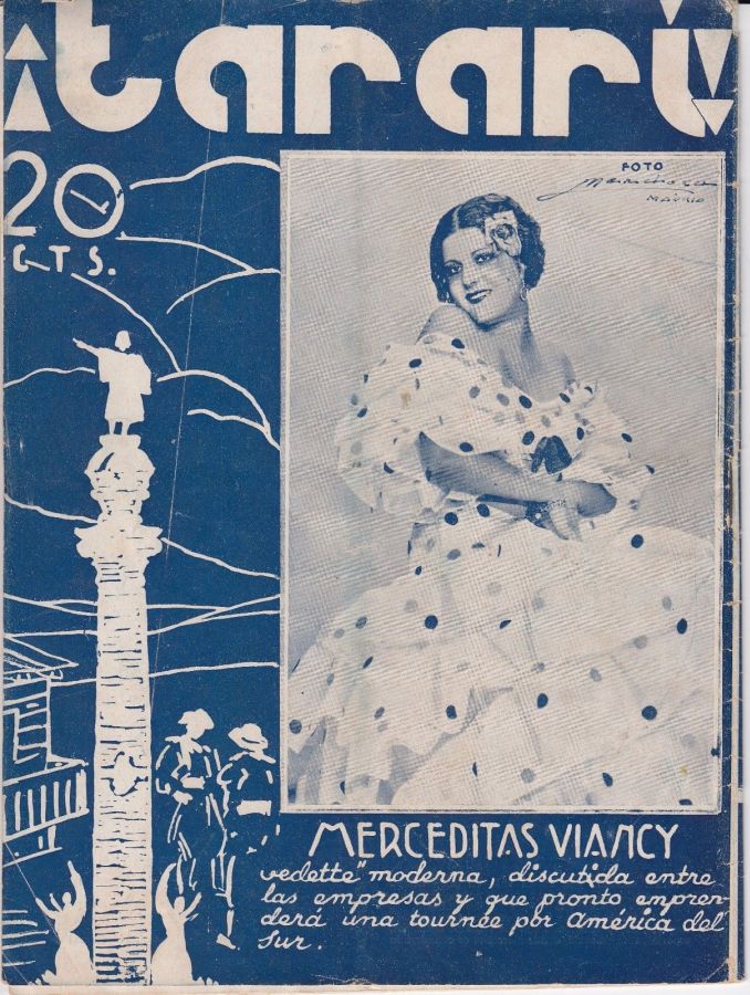 TARARI magazine side cover Issue 173   1935