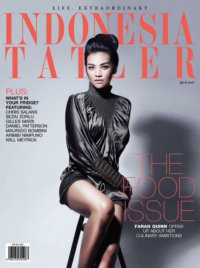 TATLER INDONESIA magazine side cover  April 2016