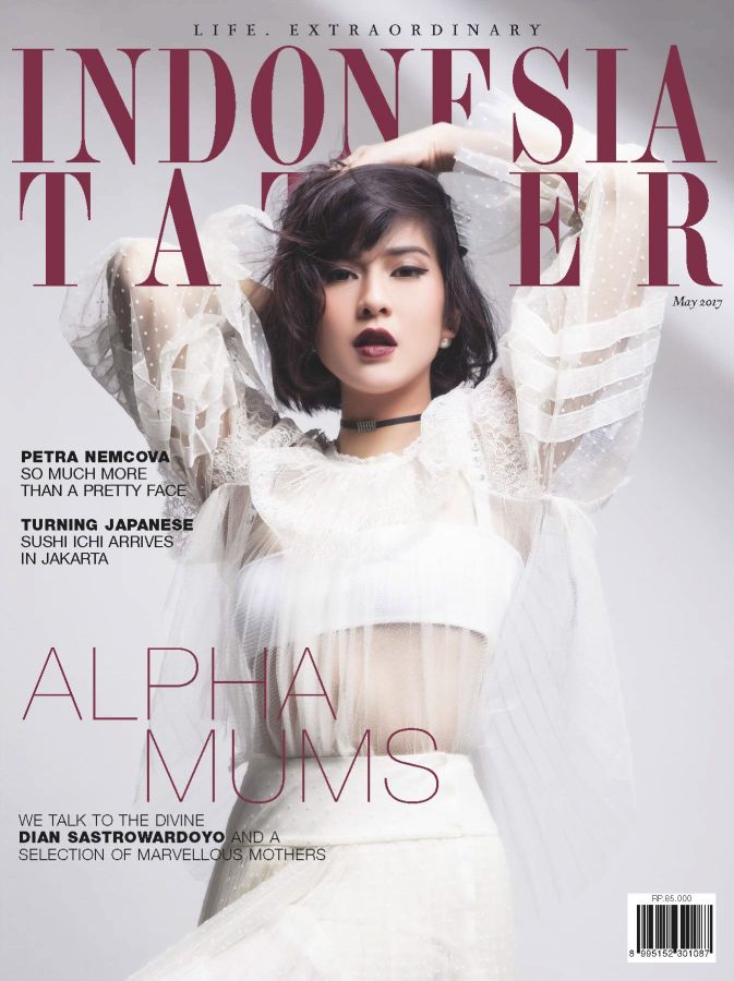 TATLER INDONESIA magazine side cover  May 2017