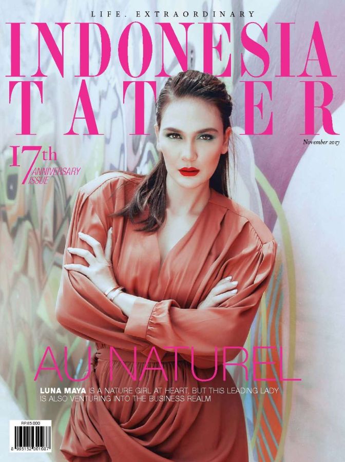 TATLER INDONESIA magazine side cover  November 2017