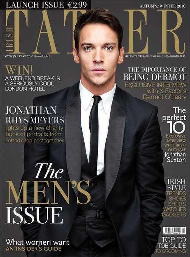 TATLER IRELAND magazine side cover Issue 1 Autumn 2010