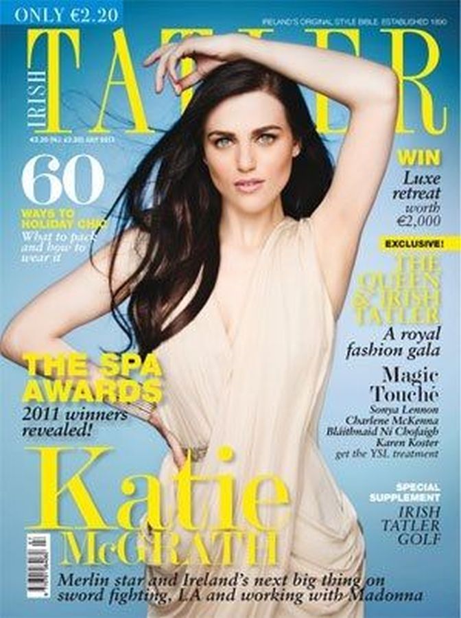 TATLER IRELAND magazine side cover  July 2011