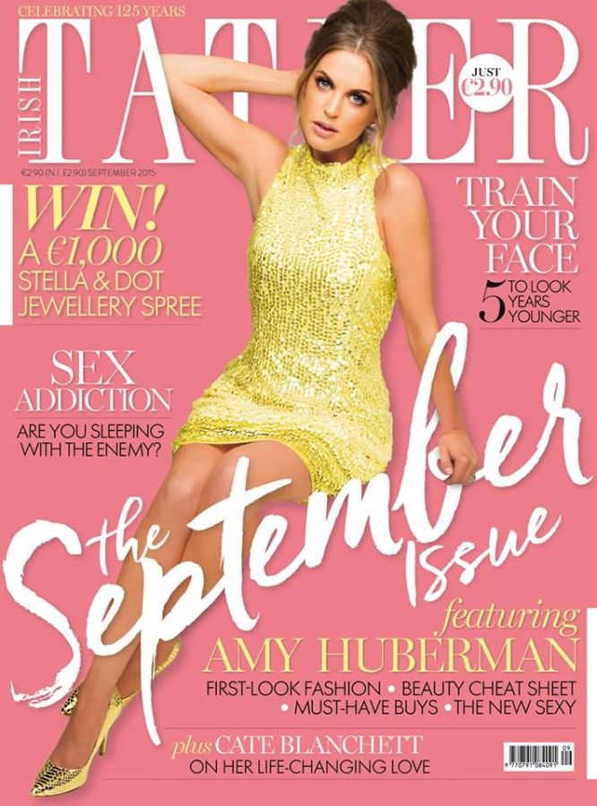 TATLER IRELAND magazine side cover  September 2015