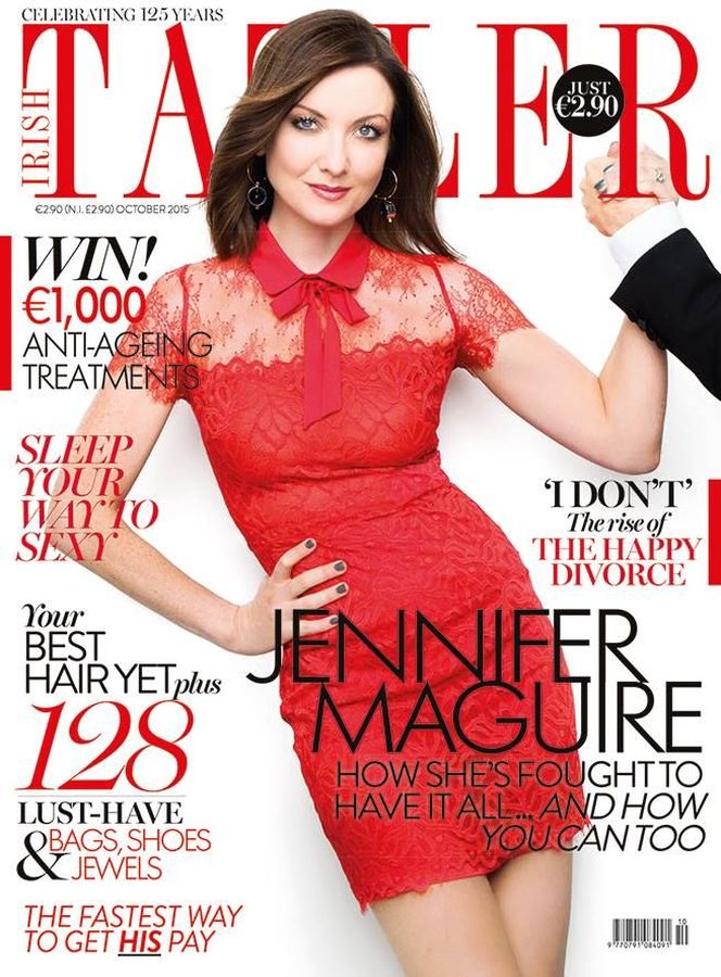 TATLER IRELAND magazine side cover  October 2015