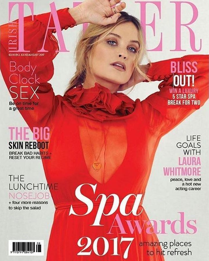 TATLER IRELAND magazine side cover  August 2017