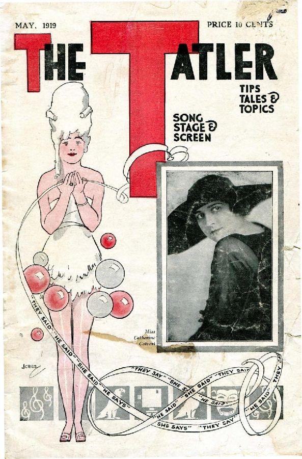TATLER | THE magazine side cover May 1919