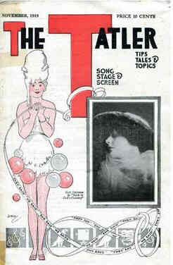 TATLER | THE magazine side cover November 1919