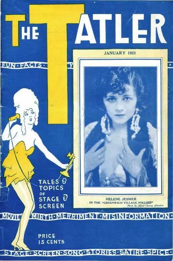 TATLER | THE magazine side cover  Vol 2 # 12 January 1921