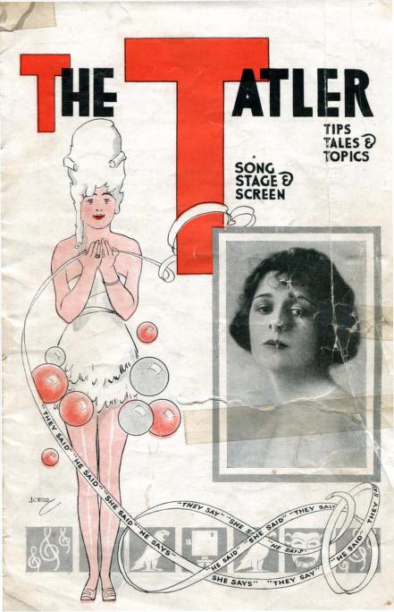 TATLER | THE magazine side cover February 1919
