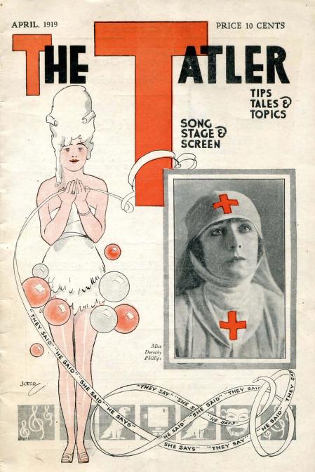TATLER | THE magazine side cover April 1919