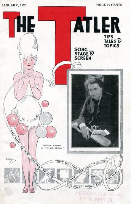 TATLER | THE magazine side cover January 1920