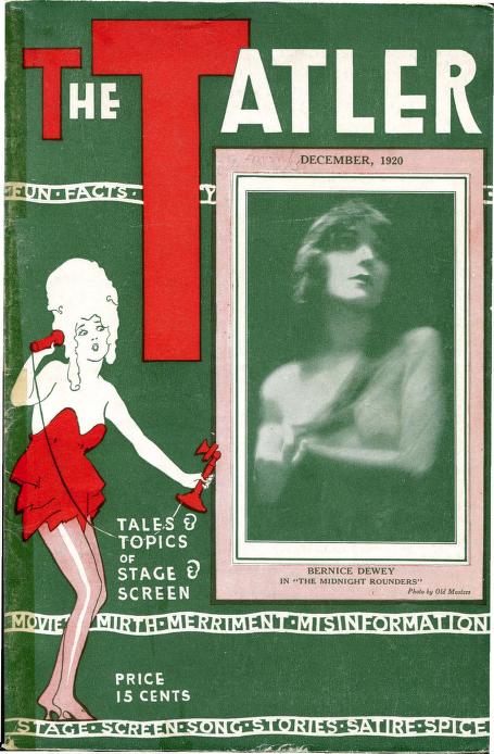 TATLER | THE magazine side cover December 1920