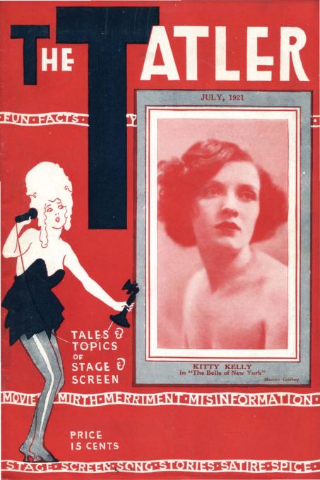 TATLER | THE magazine side cover July 1921