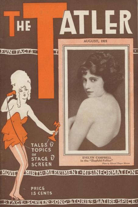 TATLER | THE magazine side cover August 1921