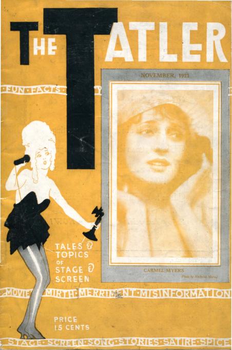 TATLER | THE magazine side cover November 1921